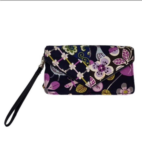 Vera Bradley clutch Floral Nightingale - Picture 1 of 9